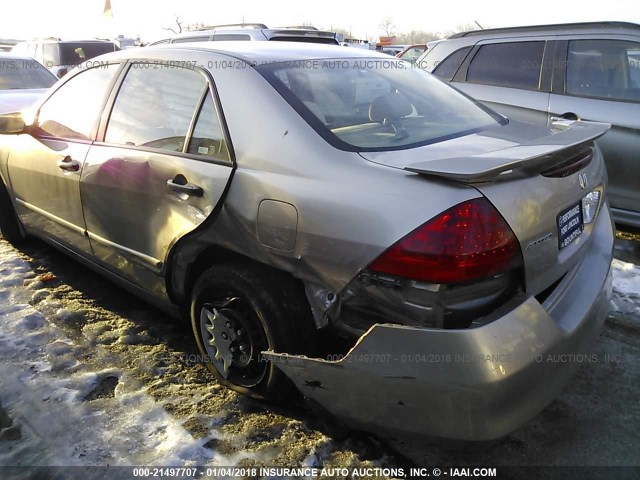 JHMCM56177C002219 - 2007 HONDA ACCORD VALUE GOLD photo 6