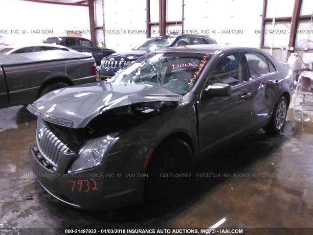 3MEHM0HA4AR627062 - 2010 MERCURY MILAN GRAY photo 2