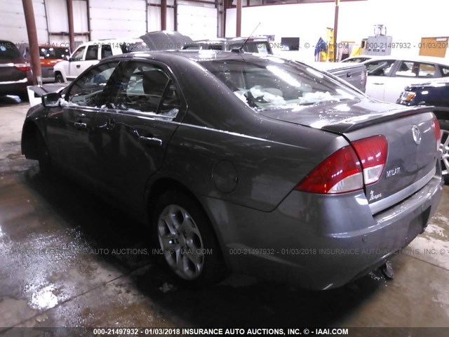 3MEHM0HA4AR627062 - 2010 MERCURY MILAN GRAY photo 3