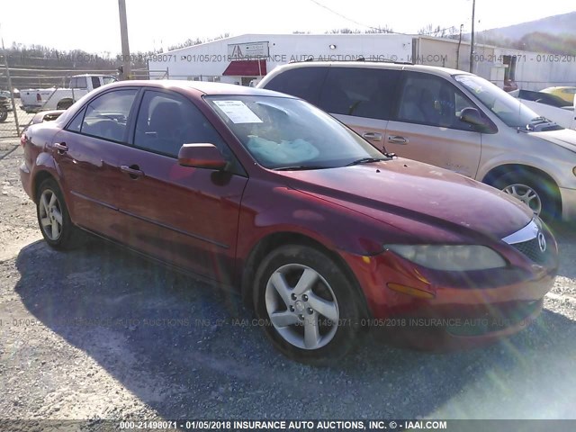 1YVFP80C535M04279 - 2003 MAZDA 6 I MAROON photo 1