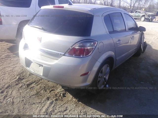 W08AR671085119167 - 2008 SATURN ASTRA XE GRAY photo 4