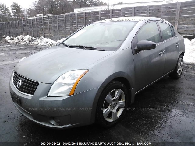 3N1AB61E48L681129 - 2008 NISSAN SENTRA 2.0/2.0S/2.0SL GRAY photo 2