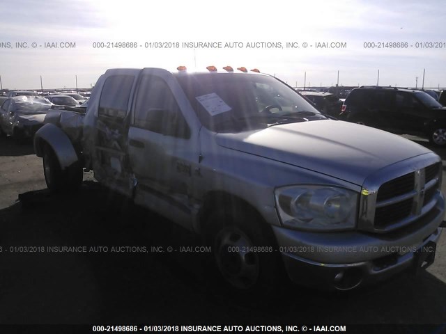 3D7ML49A67G813950 - 2007 DODGE RAM 3500 SILVER photo 1