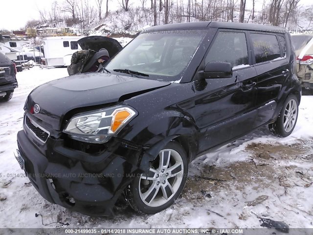 KNDJT2A26B7710943 - 2011 KIA SOUL +/!/SPORT BLACK photo 2