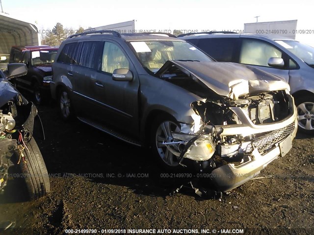 4JGBF71E88A312322 - 2008 MERCEDES-BENZ GL 450 4MATIC GOLD photo 1