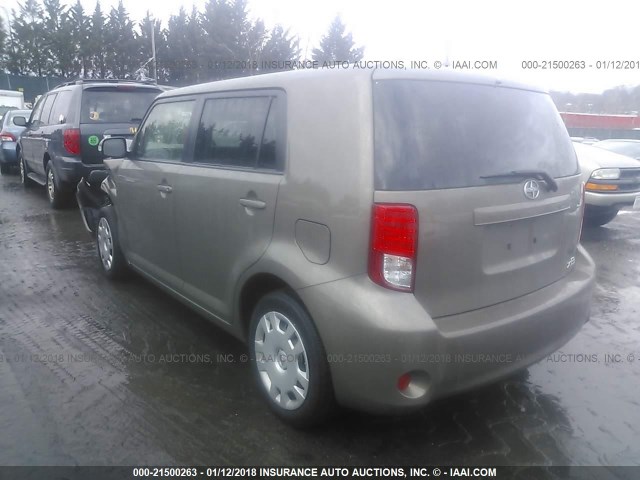 JTLZE4FE7CJ014967 - 2012 TOYOTA SCION XB ოქროსფერი ფოტო 3