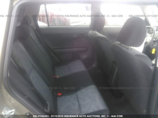 JTLZE4FE7CJ014967 - 2012 TOYOTA SCION XB ოქროსფერი ფოტო 8