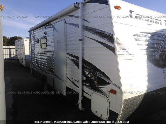 4X4TPU710EP050033 - 2014 PALOMINO CANYON CAT  WHITE photo 6