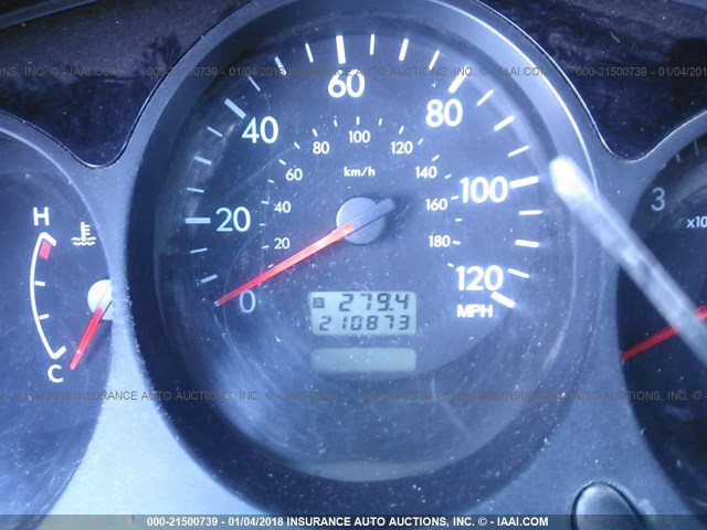 JF1SG65603G769202 - 2003 SUBARU FORESTER 2.5XS ვერცხლისფერი ფოტო 7