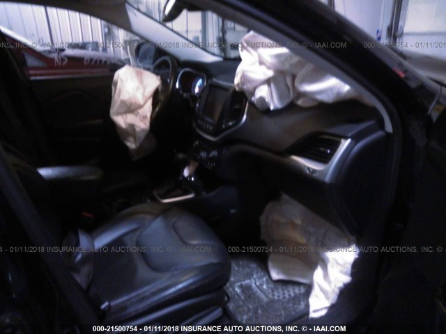 1C4PJMBS4EW218593 - 2014 JEEP CHEROKEE TRAILHAWK 黑色 照片 5