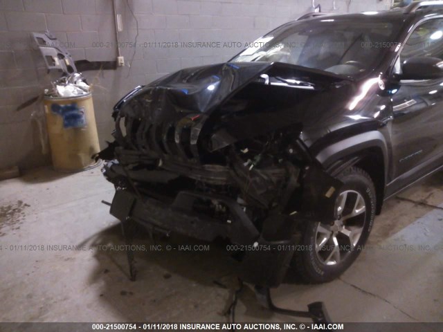 1C4PJMBS4EW218593 - 2014 JEEP CHEROKEE TRAILHAWK 黑色 照片 6