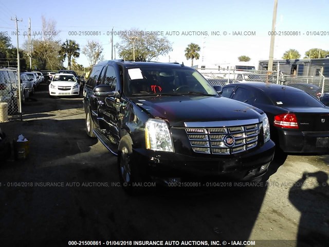 1GYS3GEF7DR378043 - 2013 CADILLAC ESCALADE ESV BLACK photo 1