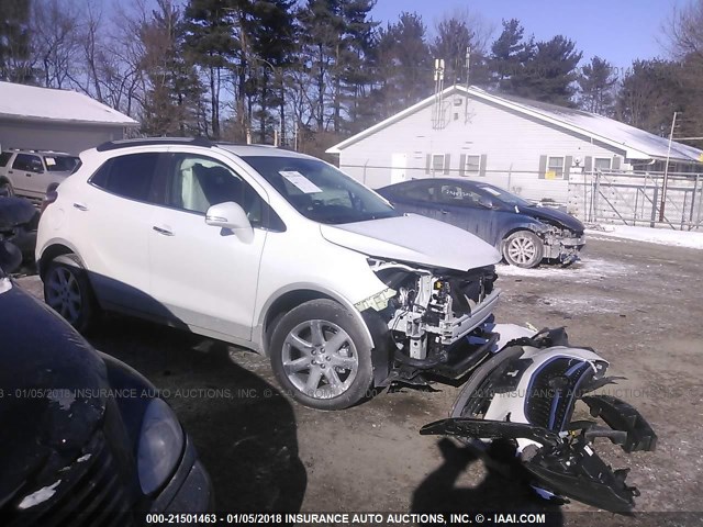 KL4CJCSB9HB234724 - 2017 BUICK ENCORE ESSENCE WHITE photo 1