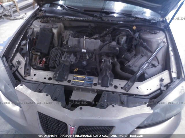2G2WP552361124598 - 2006 PONTIAC GRAND PRIX GOLD photo 10