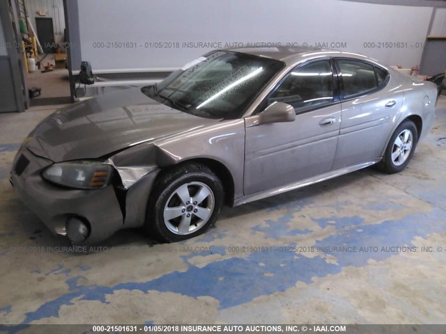 2G2WP552361124598 - 2006 PONTIAC GRAND PRIX GOLD photo 2
