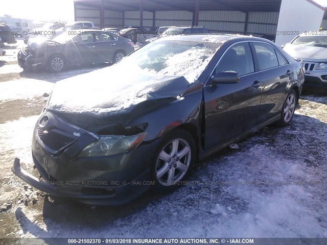 4T1BK46K87U534624 - 2007 TOYOTA CAMRY NEW GENERAT LE/XLE/SE GRAY photo 2