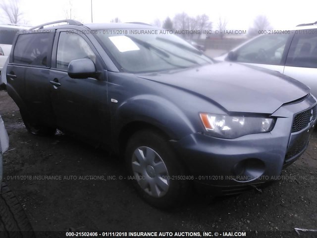 JA4AS2AWXBU012241 - 2011 MITSUBISHI OUTLANDER ES ნაცრისფერი ფოტო 1
