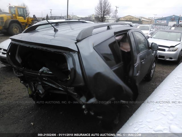 JA4AS2AWXBU012241 - 2011 MITSUBISHI OUTLANDER ES ნაცრისფერი ფოტო 4