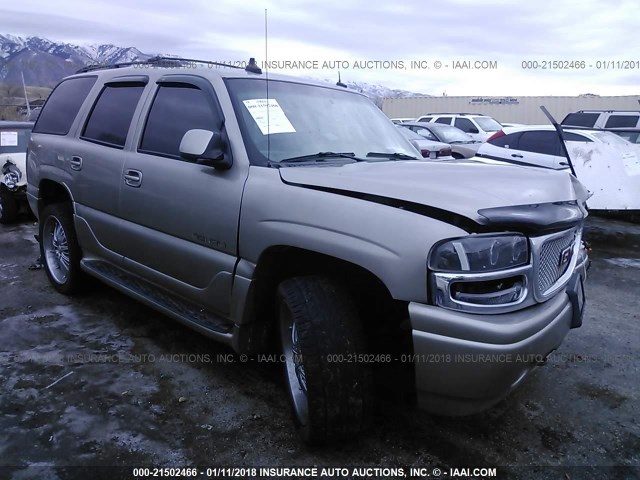 1GKEK63U53J114970 - 2003 GMC YUKON DENALI TAN photo 1