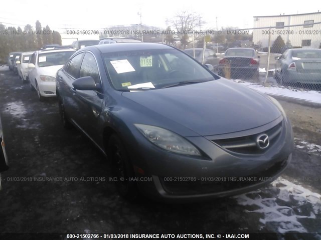 1YVHZ8BHXA5M18672 - 2010 MAZDA 6 I GRAY photo 1