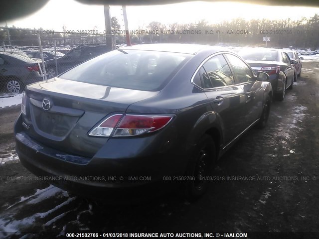 1YVHZ8BHXA5M18672 - 2010 MAZDA 6 I Grau Foto 4