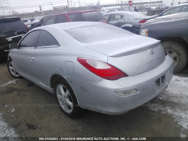 4T1CA30P97U107913 - 2007 TOYOTA CAMRY SOLARA SE/SLE 银色 照片 3