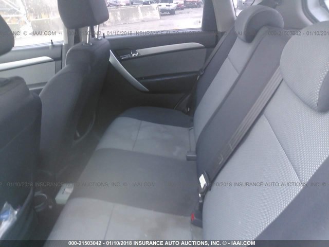 KL1TD6DE2BB245262 - 2011 CHEVROLET AVEO LS/LT 白色 照片 8