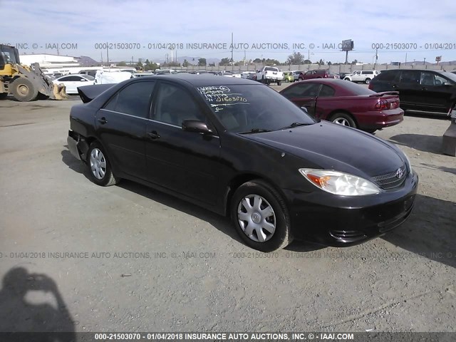 4T1BE32K13U664553 - 2003 TOYOTA CAMRY LE/XLE/SE იასამნისფერი ფოტო 1