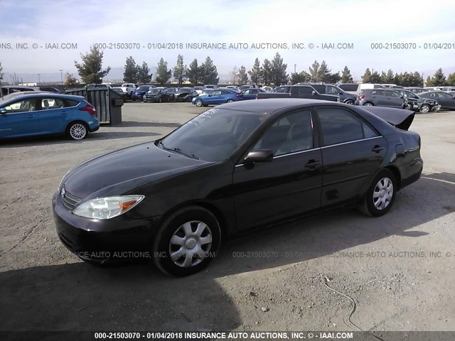 4T1BE32K13U664553 - 2003 TOYOTA CAMRY LE/XLE/SE იასამნისფერი ფოტო 2