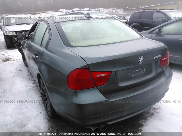 WBAPK7C56BA970843 - 2011 BMW 328 XI GREEN photo 3