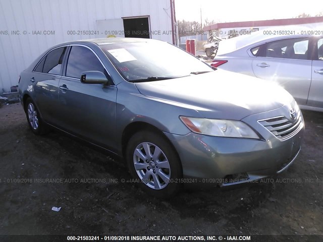 JTNBK46K473027614 - 2007 TOYOTA CAMRY NEW GENERAT LE/XLE/SE GREEN photo 1