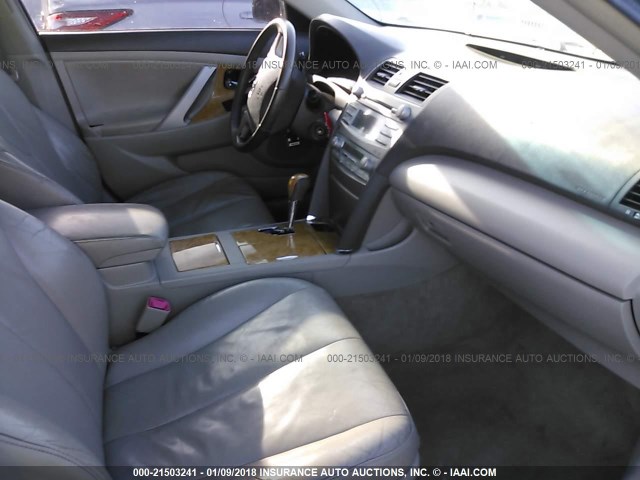 JTNBK46K473027614 - 2007 TOYOTA CAMRY NEW GENERAT LE/XLE/SE GREEN photo 5