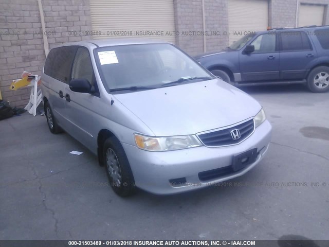 2HKRL18542H568715 - 2002 HONDA ODYSSEY LX SILVER photo 1