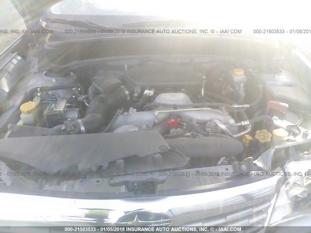 JF2SH6BCXAH767452 - 2010 SUBARU FORESTER XS Silber Foto 10