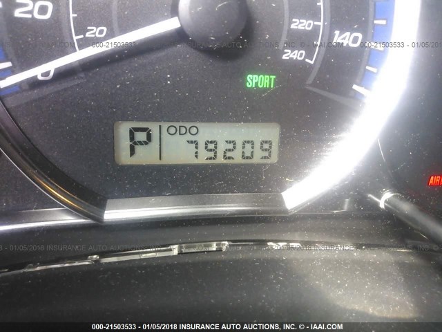 JF2SH6BCXAH767452 - 2010 SUBARU FORESTER XS Silber Foto 7