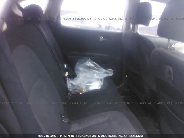 JN8AS5MT1BW172820 - 2011 NISSAN ROGUE S/SV/KROM MAROON photo 8