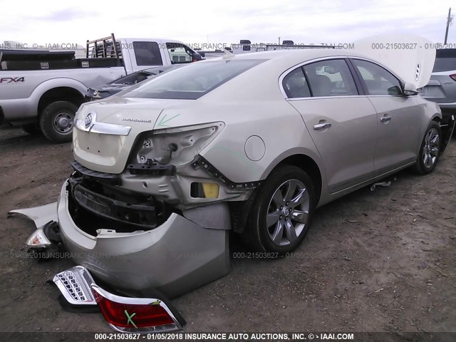 1G4GF5E38DF193445 - 2013 BUICK LACROSSE PREMIUM TAN photo 4