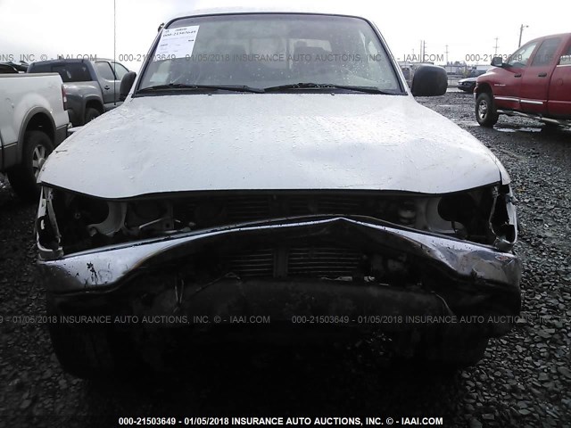 5TEHN72N43Z257060 - 2003 TOYOTA TACOMA DOUBLE CAB ვერცხლისფერი ფოტო 6