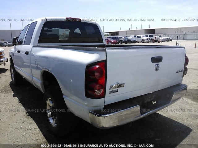 3D7KS28A48G248406 - 2008 DODGE RAM 2500 ST/SLT 白色 照片 3