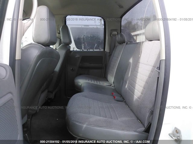 3D7KS28A48G248406 - 2008 DODGE RAM 2500 ST/SLT 白色 照片 8