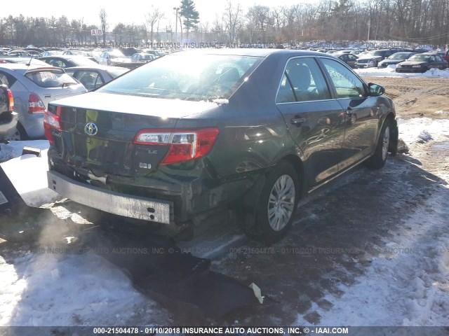 4T1BD1FK6CU027367 - 2012 TOYOTA CAMRY HYBRID/LE/XLE 灰色 照片 4