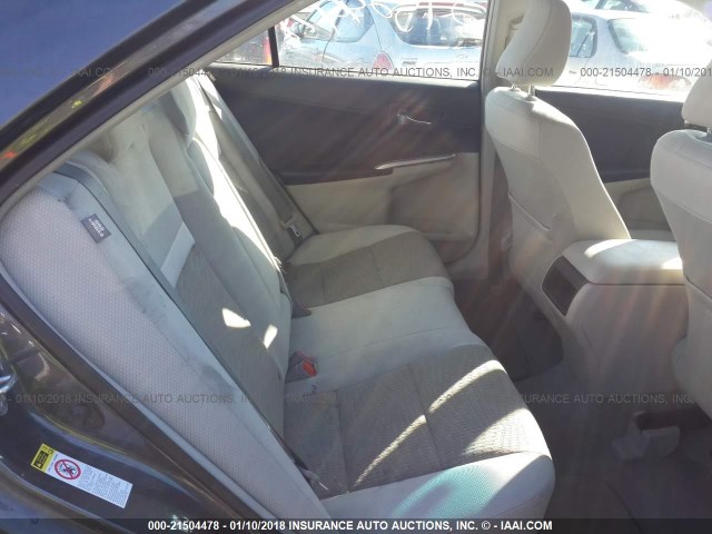 4T1BD1FK6CU027367 - 2012 TOYOTA CAMRY HYBRID/LE/XLE 灰色 照片 8