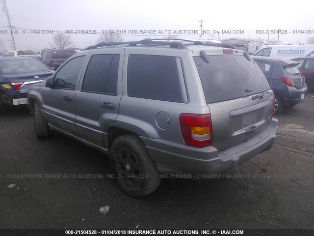 1J4G258S7XC612856 - 1999 JEEP GRAND CHEROKEE LAREDO TAN photo 3