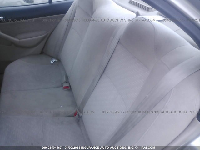 JHMES96683S012257 - 2003 HONDA CIVIC HYBRID TAN photo 8