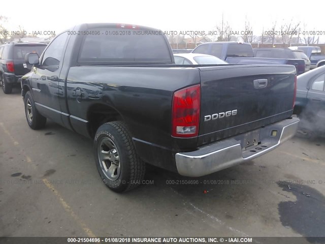 1D7HA16K44J122154 - 2004 DODGE RAM 1500 ST BLACK photo 3