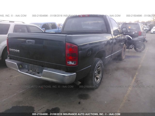 1D7HA16K44J122154 - 2004 DODGE RAM 1500 ST BLACK photo 4