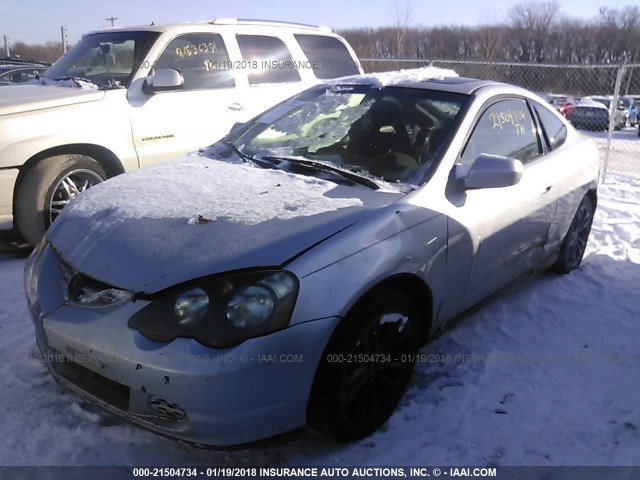JH4DC53894S015032 - 2004 ACURA RSX SILVER photo 2