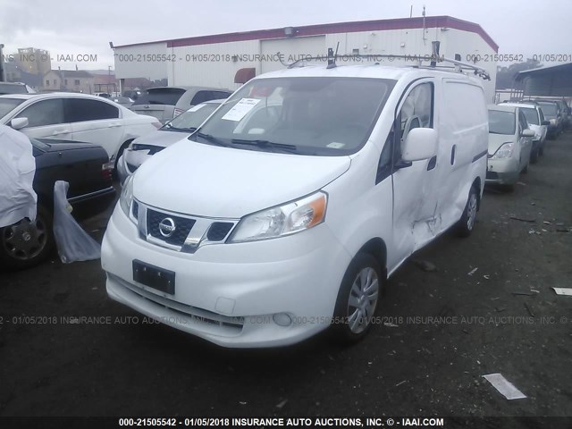 3N6CM0KN4FK716926 - 2015 NISSAN NV200 2.5S/2.5SV WHITE photo 2