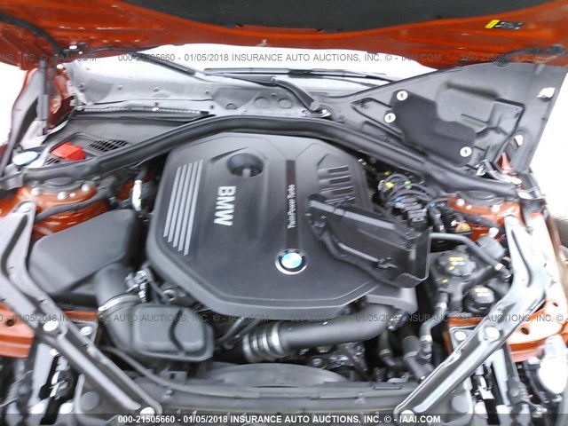 WBA4Z7C57JED47711 - 2018 BMW 440XI ORANGE photo 10