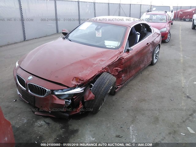 WBA4Z7C57JED47711 - 2018 BMW 440XI ORANGE photo 6